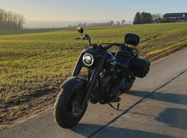 HARLEY-DAVIDSON FLFBS 1868 Softail Fat Boy 114 Custom Occasion