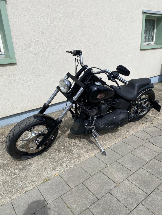 HARLEY-DAVIDSON FXSTB 1450 Softail Night Train Custom Occasion