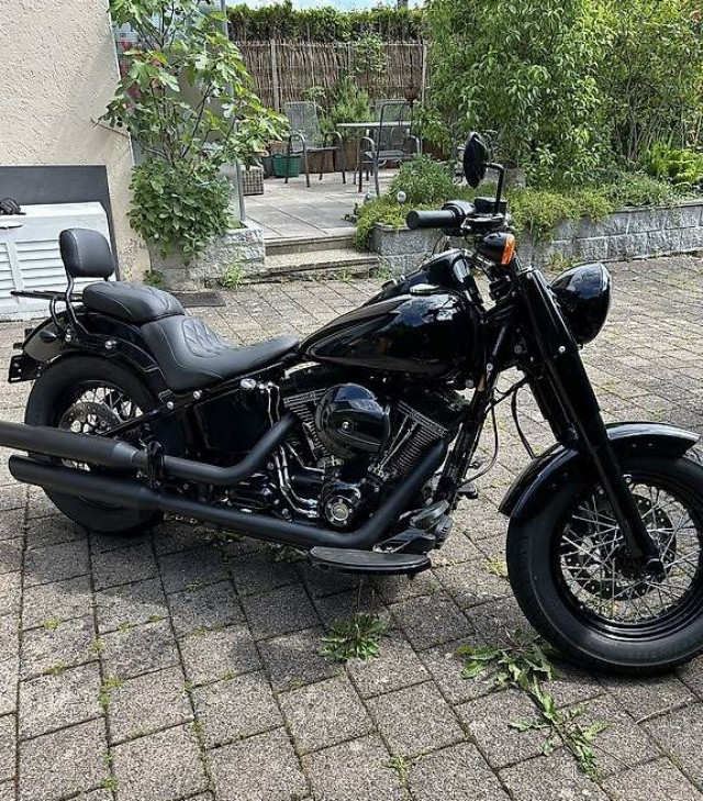 HARLEY-DAVIDSON FLSS 1801 Softail Slim S 110 Custom Occasion