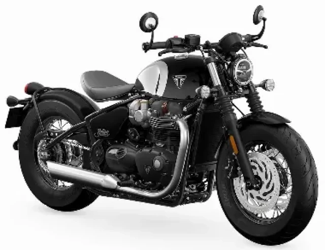 TRIUMPH Bonneville Bobber 1200 Chrome Edition Retro Moto nuova