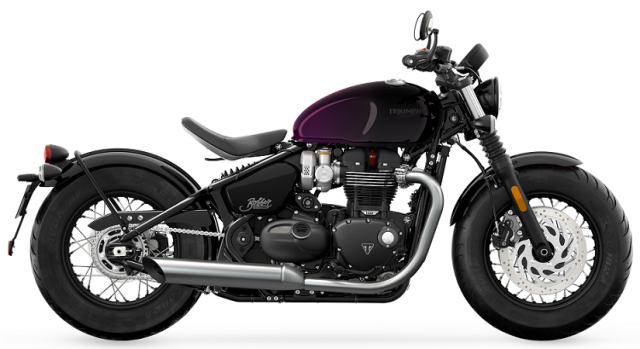 TRIUMPH Bonneville Bobber 1200 Stealth Edition Retro Modèle démo