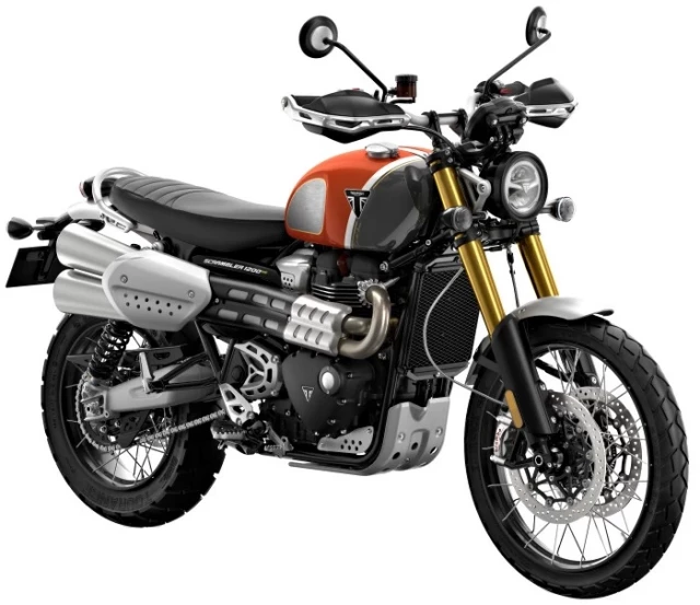 TRIUMPH Scrambler 1200 XE Gold Line Retro New vehicle