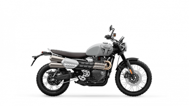 TRIUMPH Scrambler 1200 X Retro Demo vehicle