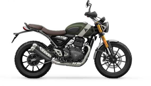 TRIUMPH Scrambler 400 X Retro Moto nuova