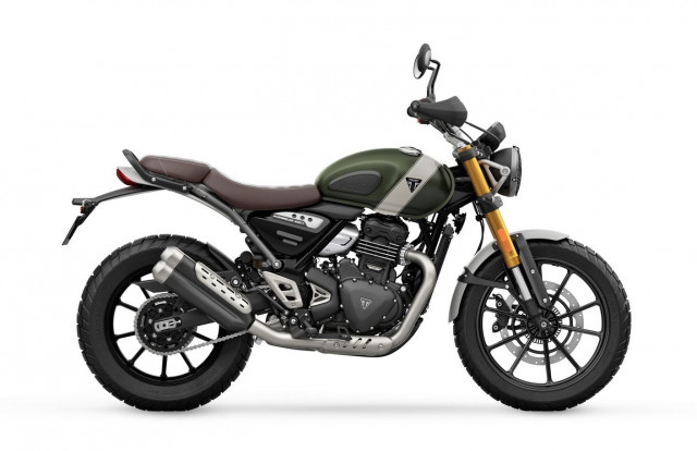 TRIUMPH Scrambler 400 X Retro Moto nuova