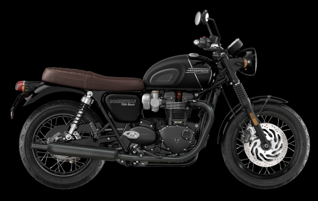 TRIUMPH Bonneville T120 Black Retro Vorführfahrzeug