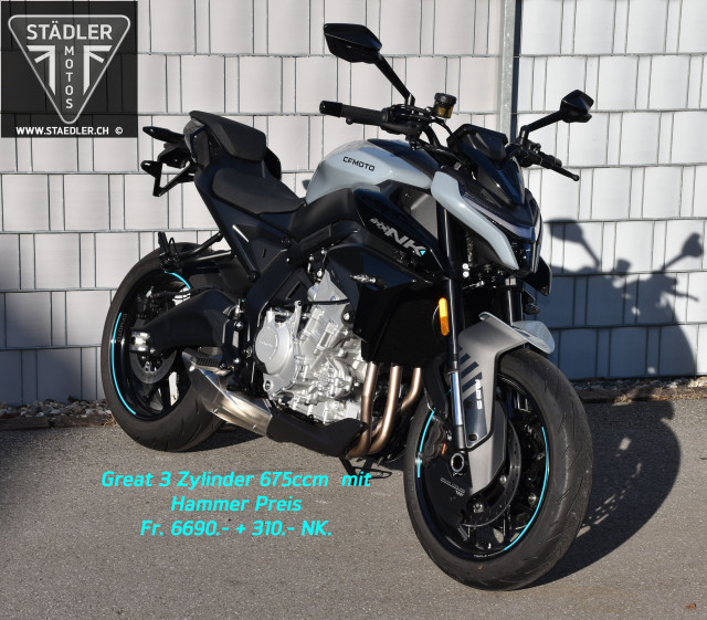 CF MOTO 675 NK Naked Neufahrzeug