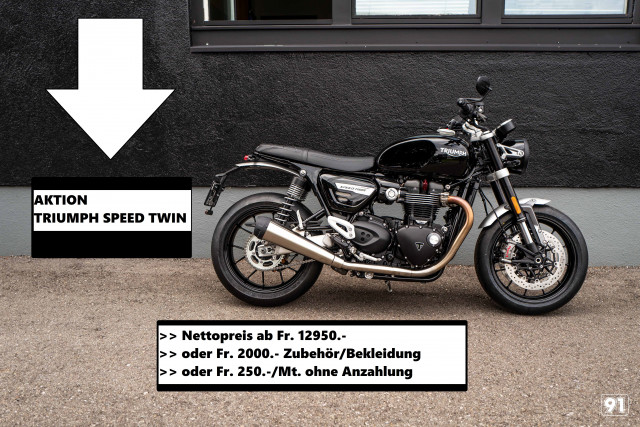 TRIUMPH Speed Twin 1200 Retro Moto neuve