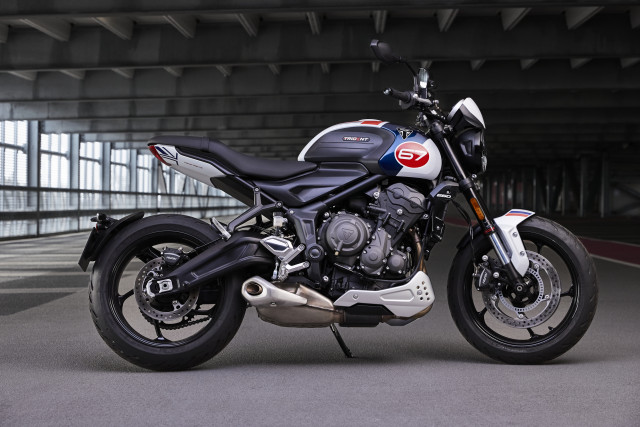 TRIUMPH Trident 660 Triple Tribute Edition Naked Moto neuve