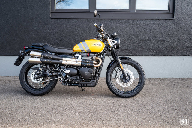 TRIUMPH Scrambler 900 Retro Neufahrzeug