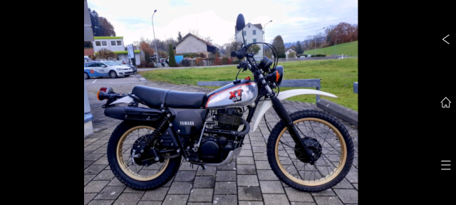 YAMAHA XT 500 Enduro Usato