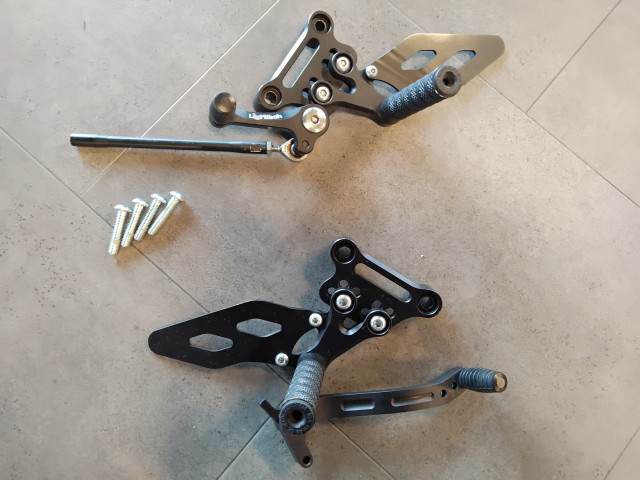 Ducati 1098 Lightech Fussraste