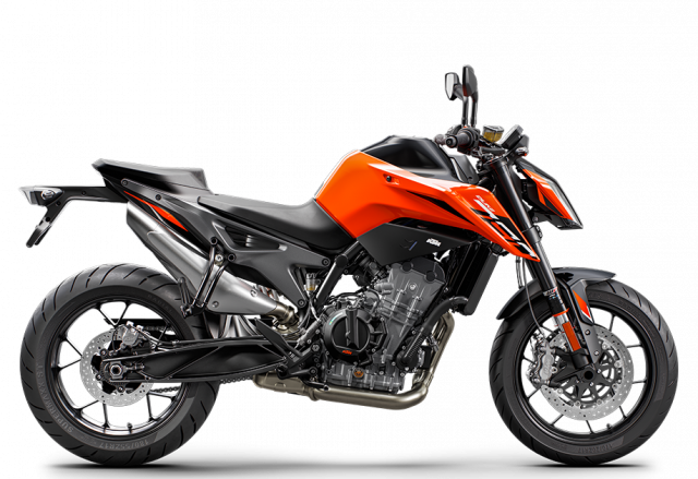 KTM 790 Duke Naked Modello dimostrativo