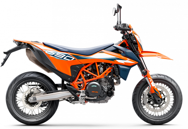 KTM 690 SMC R Supermoto Supermoto Demo vehicle