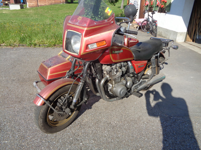 KAWASAKI Z 1100 ST Side car Occasion