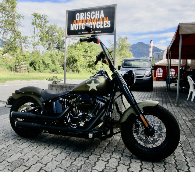 HARLEY-DAVIDSON FLSS 1801 Softail Slim S 110 Custom Occasion