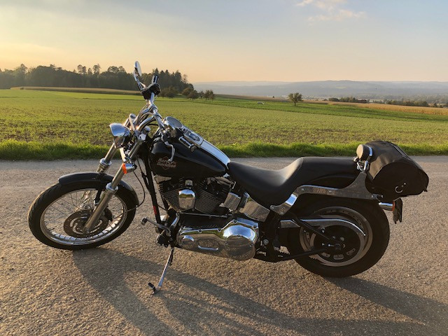 HARLEY-DAVIDSON FXSTB 1450 Softail Night Train Custom Occasion