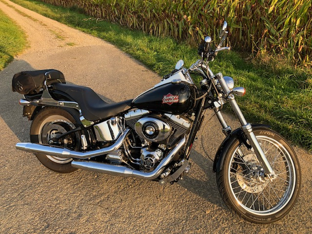 HARLEY-DAVIDSON FXSTB 1450 Softail Night Train Custom Occasion