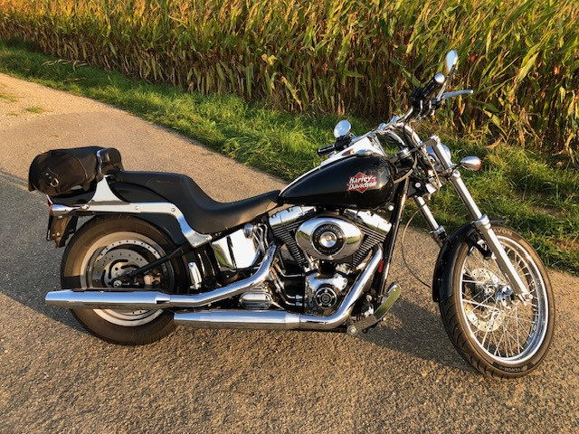 HARLEY-DAVIDSON FXSTB 1450 Softail Night Train Custom Occasion