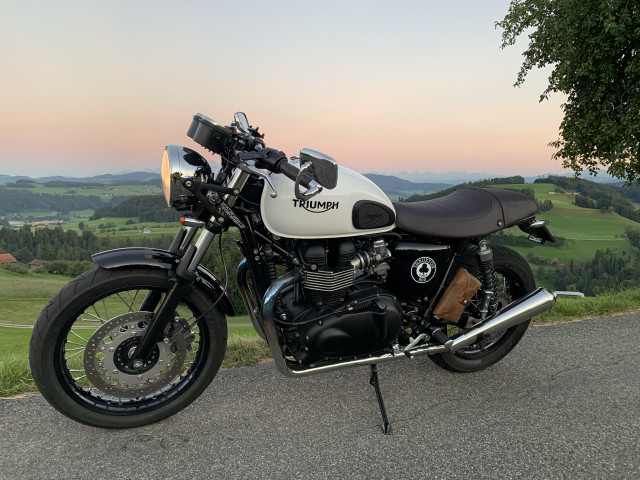 TRIUMPH Thruxton 900 Ace Special Edition Retro Occasion