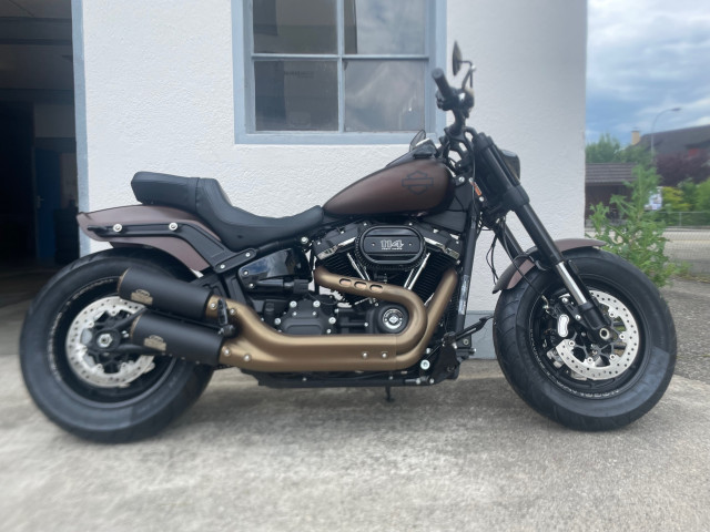 HARLEY-DAVIDSON FXFBS 1868 Fat Bob 114 Custom Usato