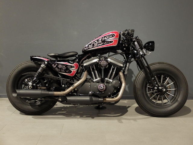 HARLEY-DAVIDSON XL 883 N Sportster Iron Custom Occasion