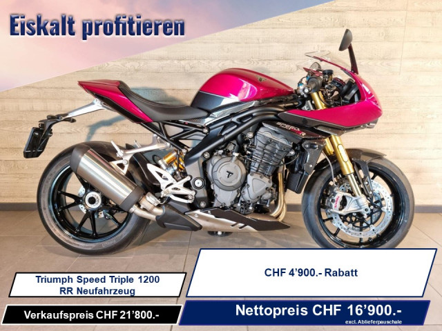 TRIUMPH Speed Triple 1200 RR Sport Neufahrzeug