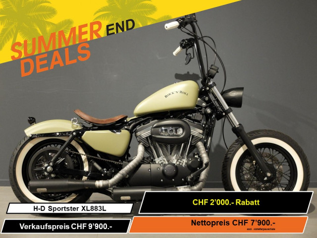 HARLEY-DAVIDSON XL 883 L Sportster Super Low Custom Occasion