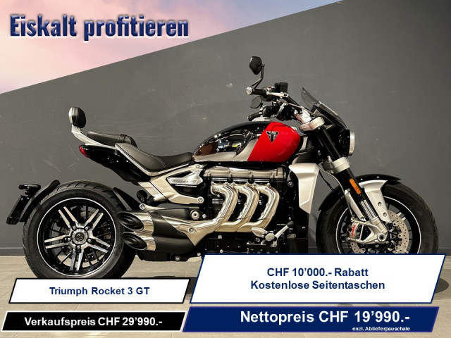 TRIUMPH Rocket 3 GT Chrome Edition Custom Neufahrzeug