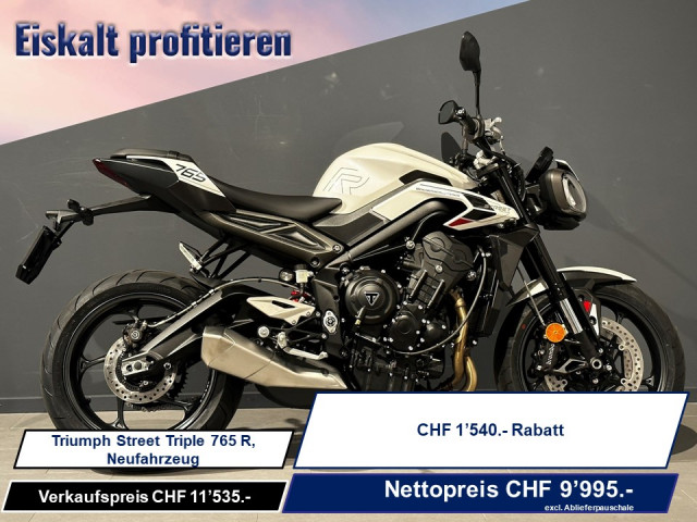 TRIUMPH Street Triple 765 R Naked Neufahrzeug