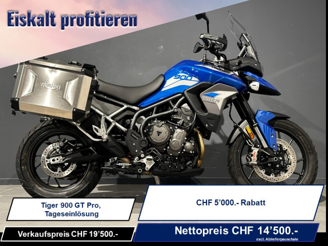 TRIUMPH Tiger 900 GT Pro Enduro Tageseinlösung