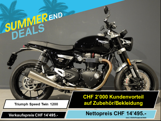 TRIUMPH Speed Twin 1200 Retro Neufahrzeug