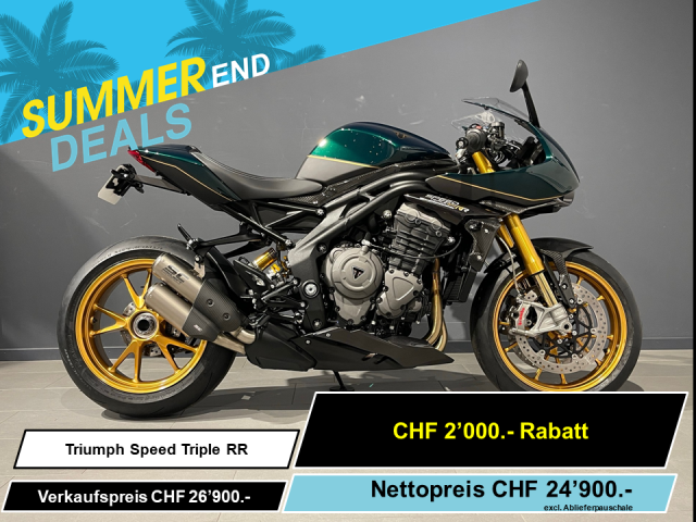 TRIUMPH Speed Triple 1200 RR Sport Neufahrzeug