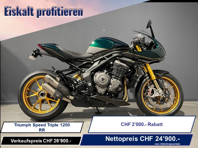 TRIUMPH Speed Triple 1200 RR Sport Neufahrzeug