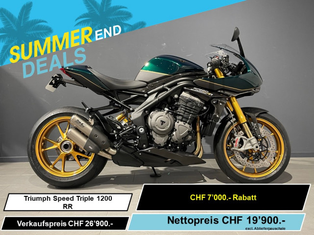 TRIUMPH Speed Triple 1200 RR Sport Neufahrzeug
