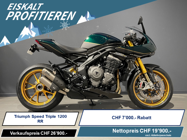 TRIUMPH Speed Triple 1200 RR Sport Neufahrzeug
