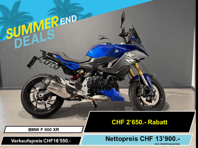 BMW F 900 XR Sport Touring Registrazione di un giorno