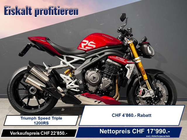 TRIUMPH Speed Triple 1200 RS Naked Vorführfahrzeug