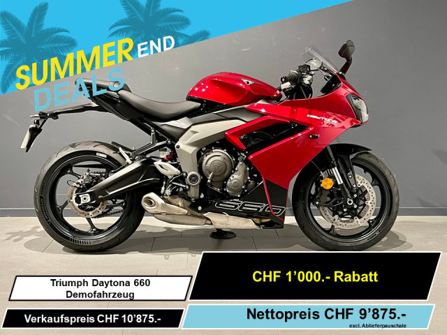 TRIUMPH Daytona 660 Sport Moto neuve