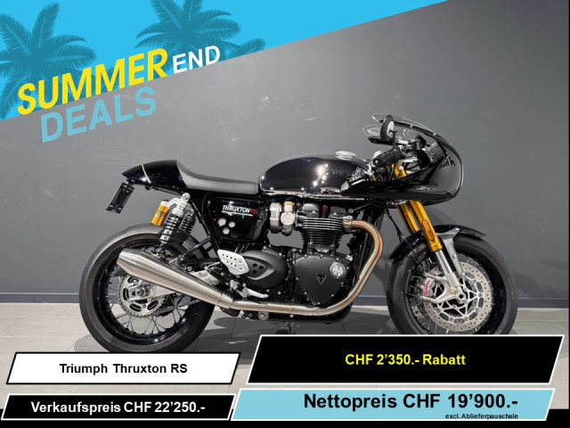 TRIUMPH Thruxton 1200 RS Retro Neufahrzeug