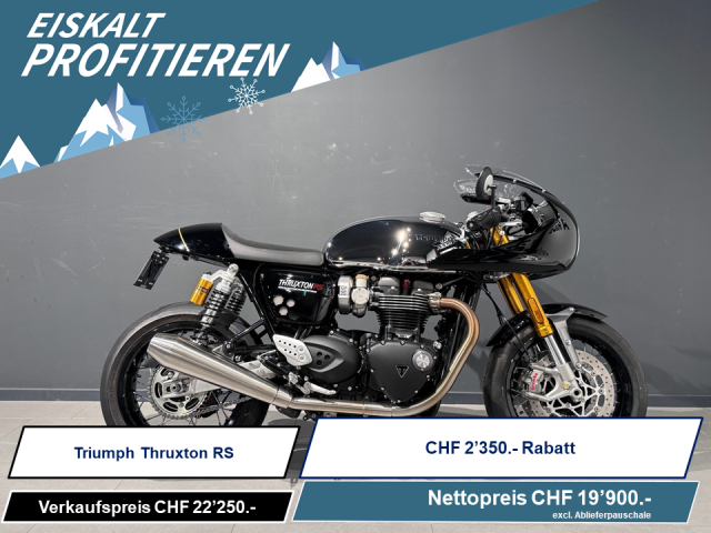 TRIUMPH Thruxton 1200 RS Retro Neufahrzeug