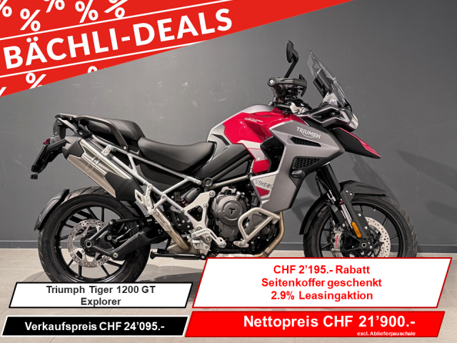 TRIUMPH Tiger 1200 GT Explorer Enduro Neufahrzeug