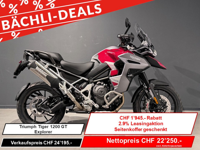 TRIUMPH Tiger 1200 GT Explorer Enduro Neufahrzeug