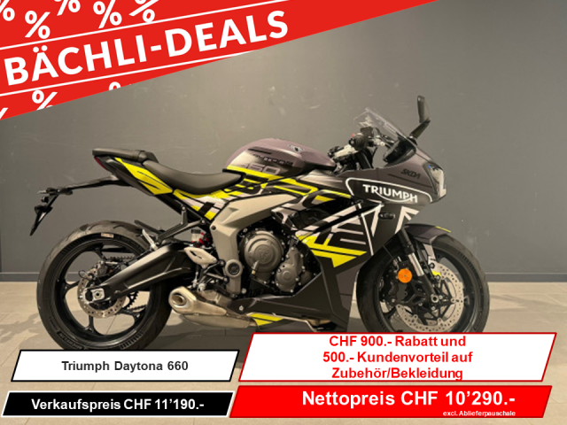 TRIUMPH Daytona 660 Sport Moto nuova