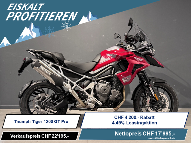 TRIUMPH Tiger 1200 GT Pro Enduro Neufahrzeug