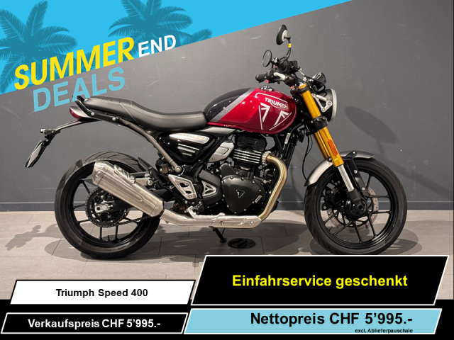 TRIUMPH Speed 400 Retro Neufahrzeug