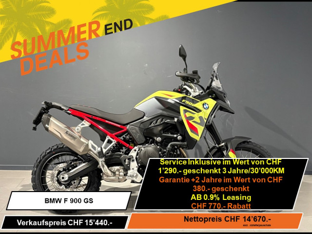BMW F 900 GS Passion Enduro Neufahrzeug
