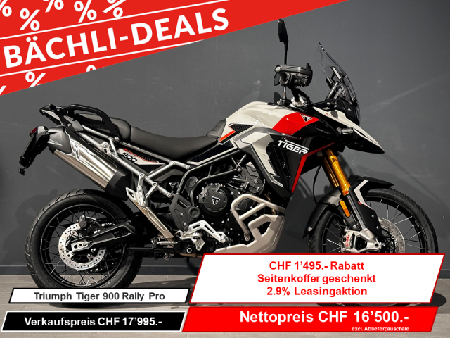 TRIUMPH Tiger 900 Rally Pro Enduro Neufahrzeug