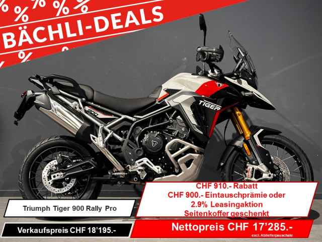 TRIUMPH Tiger 900 Rally Pro Enduro Neufahrzeug