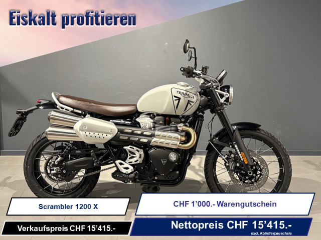 TRIUMPH Scrambler 1200 X Retro New vehicle